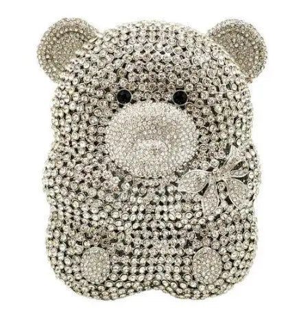 Crystal Panda/Teddy Bear Clutches (variety)