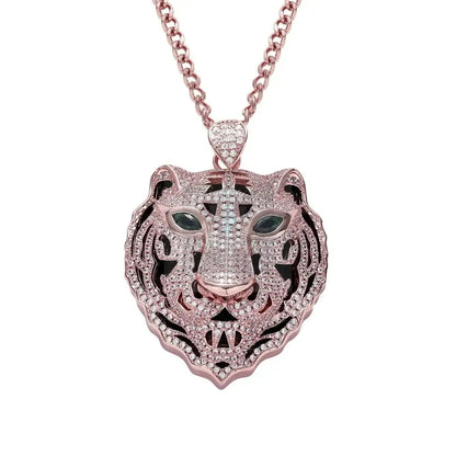 Tiger Pendant and Necklace - Uniquely You Online