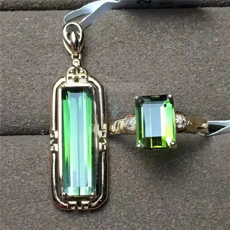 Tourmaline Ring and Pendant - Uniquely You Online