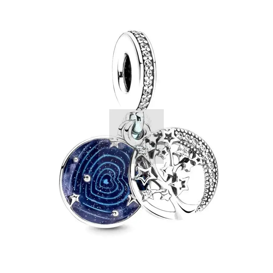 Tree & Galaxy Moon Charm - Uniquely You Online