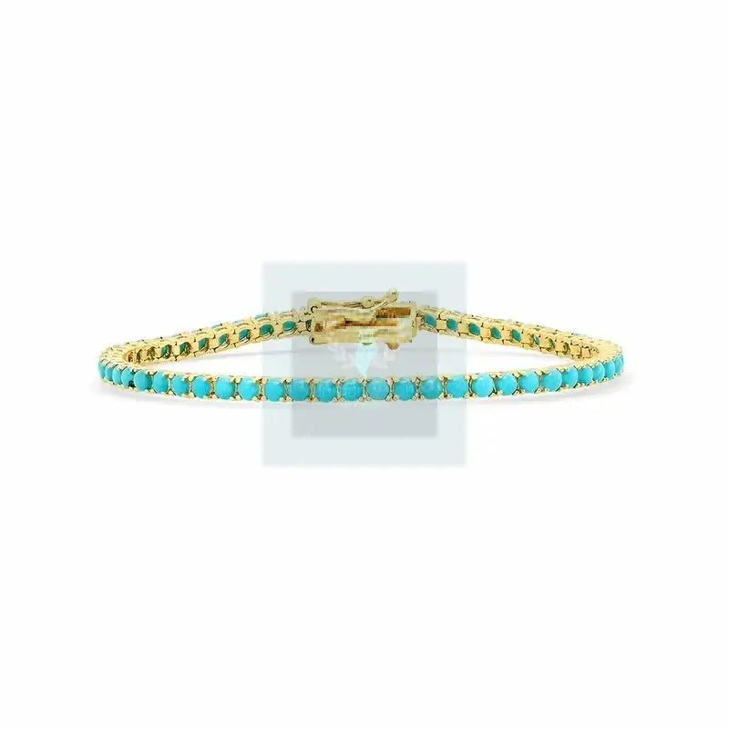 Turquoise Tennis Necklace and Bracelet - Uniquely You Online