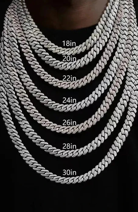 Unique Hollow Box Double Link Moissanite Chain - Uniquely You Online