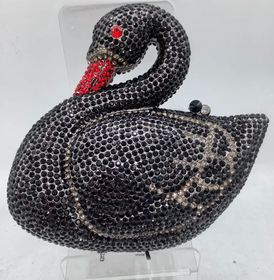 Crystal Swan Novelty Bag 2