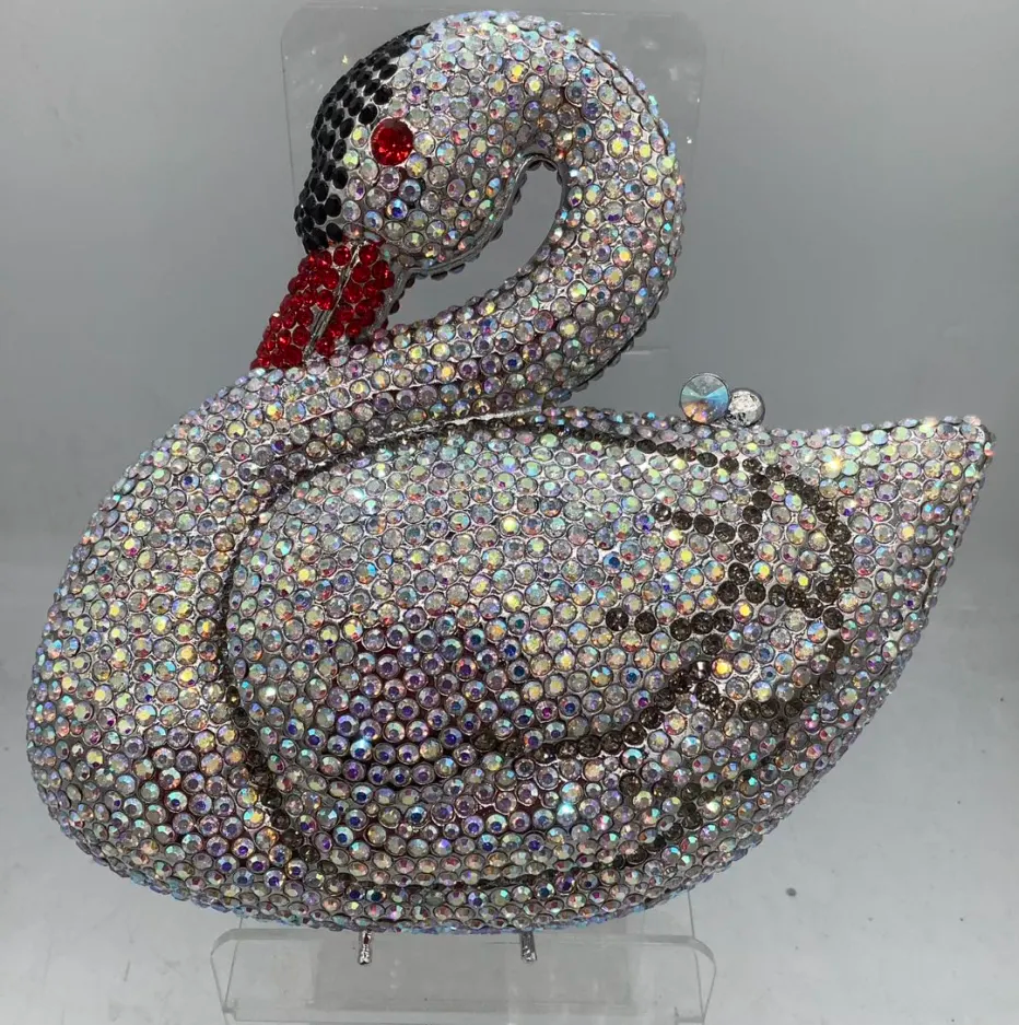 Crystal Swan Novelty Bag 2