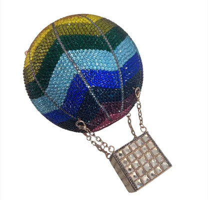 Crystal Hot Air Balloon Novelty Bag