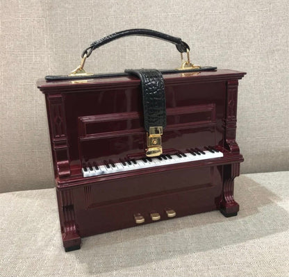 Vintage Acrylic Piano Novelty Bag