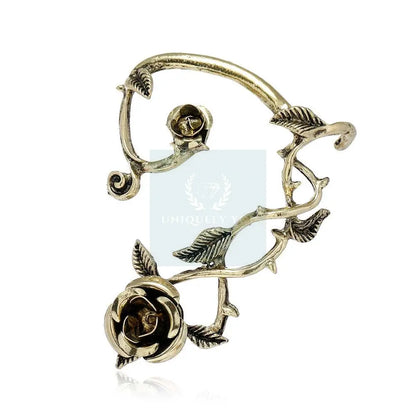 Vintage Rose Ear Cuff Earring - Uniquely You Online