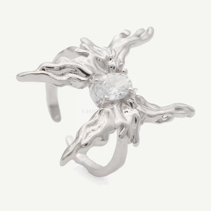 Vivid Butterfly Ring