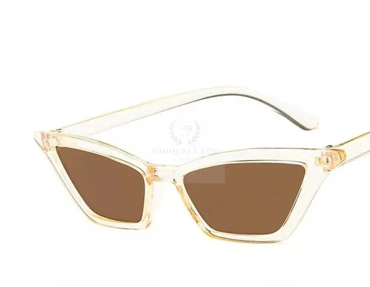 Walking Art Cat-Eye Retro Sunglasses - Uniquely You Online