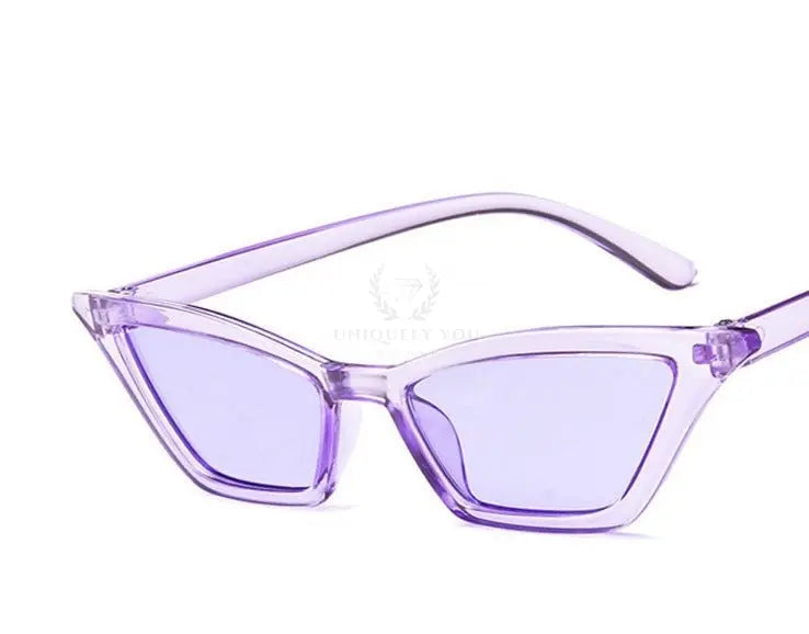 Walking Art Cat-Eye Retro Sunglasses - Uniquely You Online