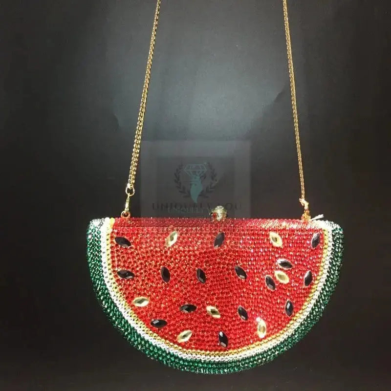 Watermelon Crystal Clutch - Uniquely You Online