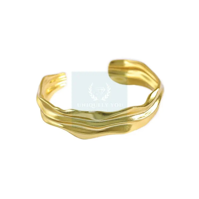 Wavey Cuff Bracelet - Uniquely You Online