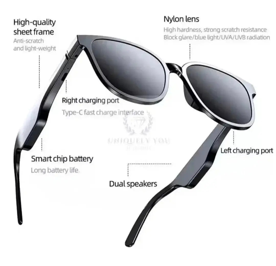 Wireless Square Smart Sunglasses  Uniquely You Online