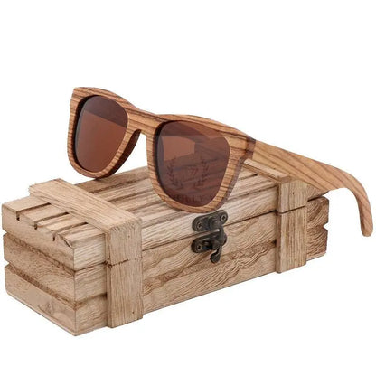 Wooden Polarized Sunglasses - Uniquely You Online