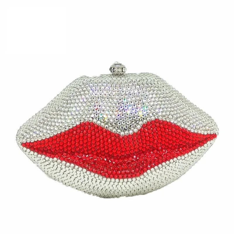 Crystal Lips Novelty Clutch 2 - Uniquely You Online - Clutch