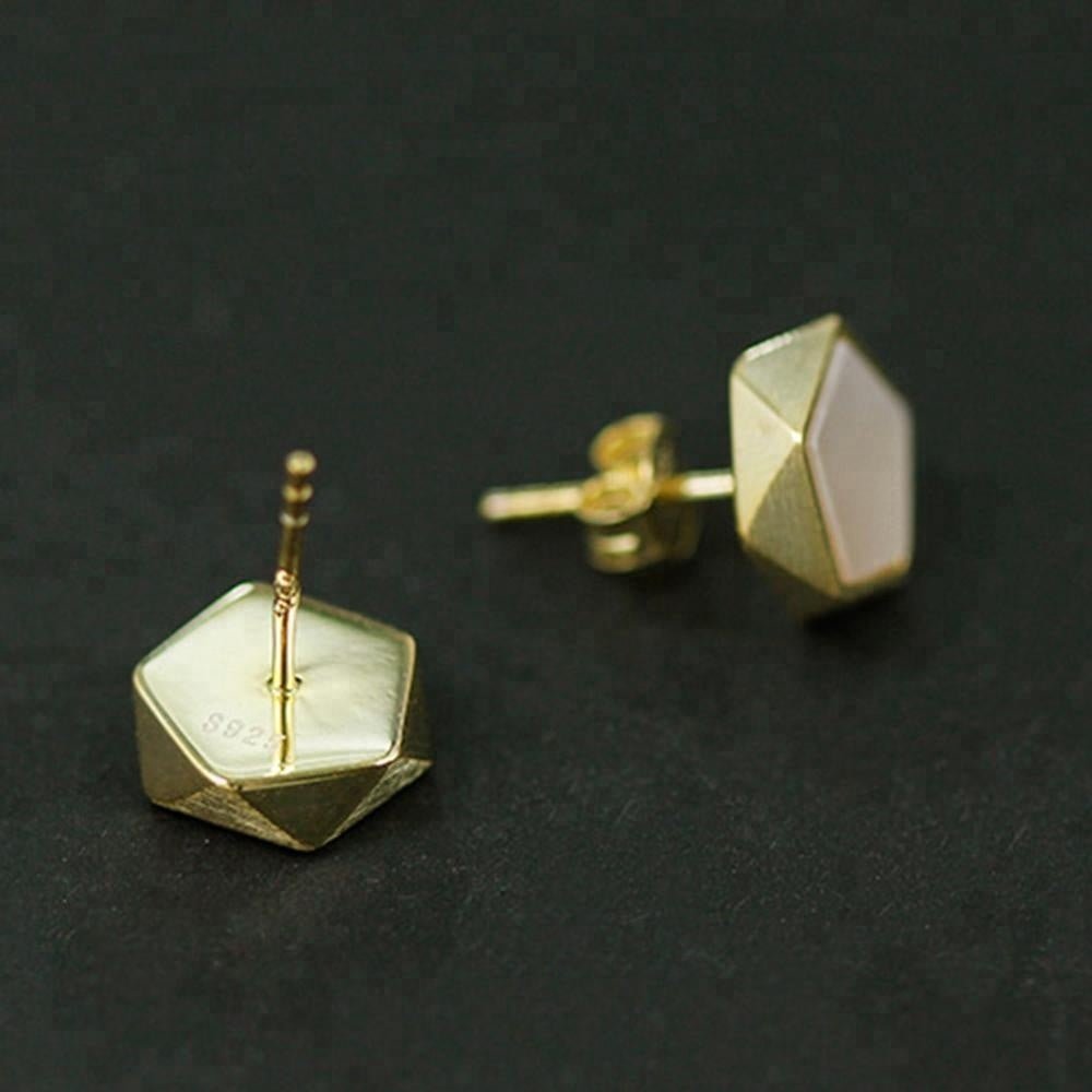 Geometric Angle Stud Earrings - Uniquely You Online - Earrings