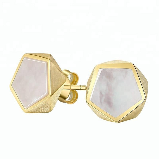 Geometric Angle Stud Earrings - Uniquely You Online - Earrings