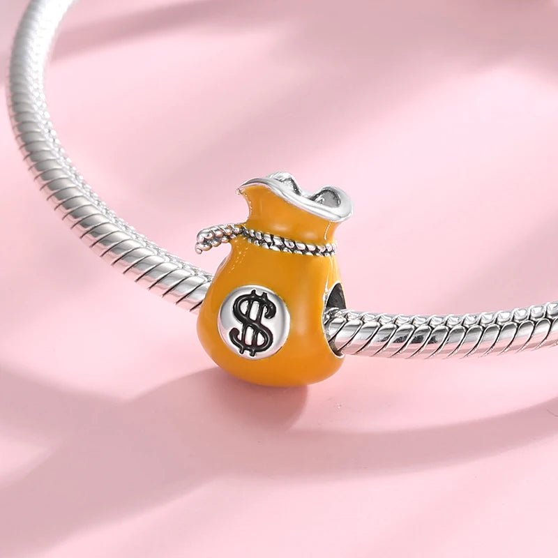 Gold Money Bag Charms - Uniquely You Online - Charms