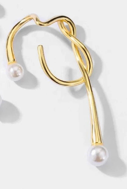 Irregular Pearl Ear Cuffs - Uniquely You Online - Ear Cuff