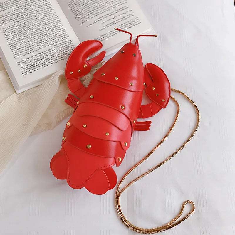 Lobster Novelty Crossbody Bag - Uniquely You Online - Crossbody