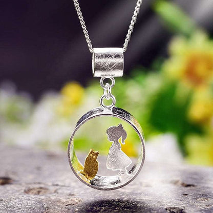 Meeting with Cat Ring and Pendant Set - Uniquely You Online - Jewelry Set