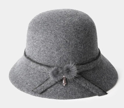 Merino Wool Blend Cloche Hat - Uniquely You Online - Hat