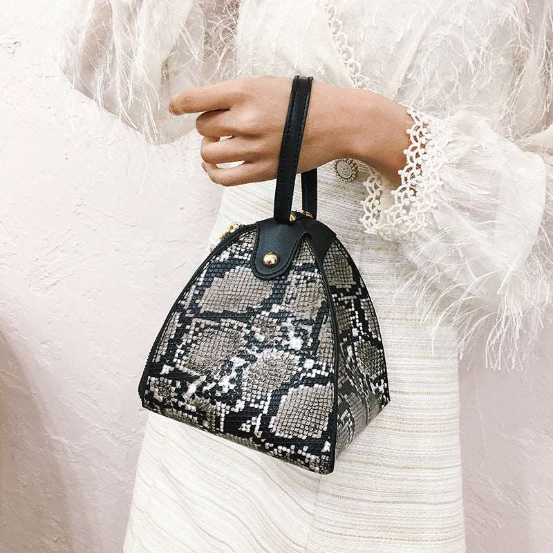 Mini Print Lantern Triangle Bag - Uniquely You Online - Handbag