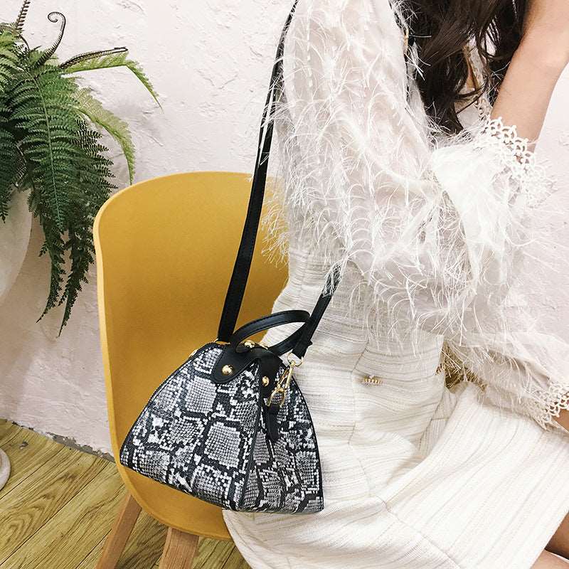 Mini Print Lantern Triangle Bag - Uniquely You Online - Handbag