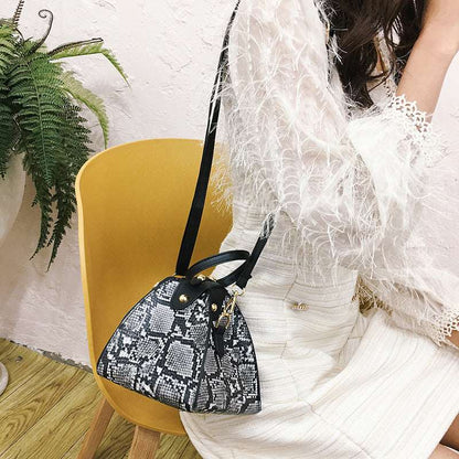 Mini Print Lantern Triangle Bag - Uniquely You Online - Handbag