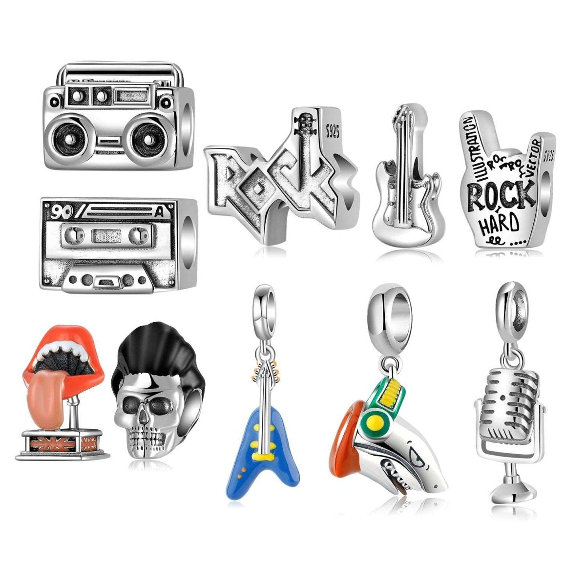 Music & Rock-n-Roll Charms - Uniquely You Online - Charms