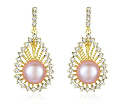 Natural Pearl Waterdrop Earring - Uniquely You Online - Earrings