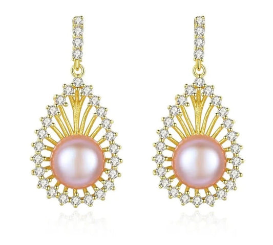 Natural Pearl Waterdrop Earring - Uniquely You Online - Earrings