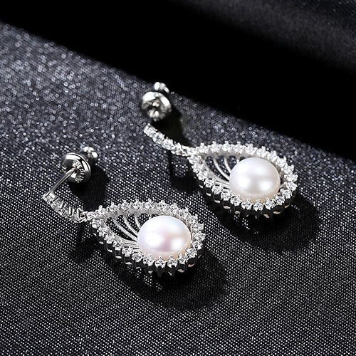 Natural Pearl Waterdrop Earring - Uniquely You Online - Earrings