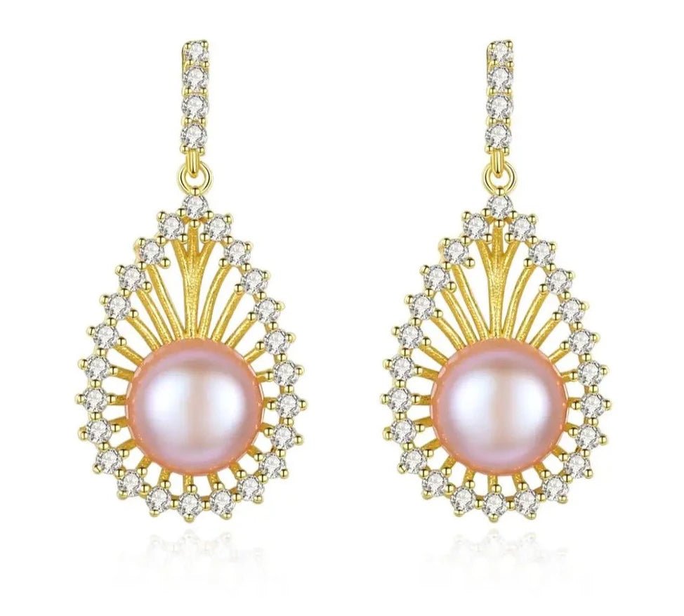 Natural Pearl Waterdrop Earring - Uniquely You Online - Earrings