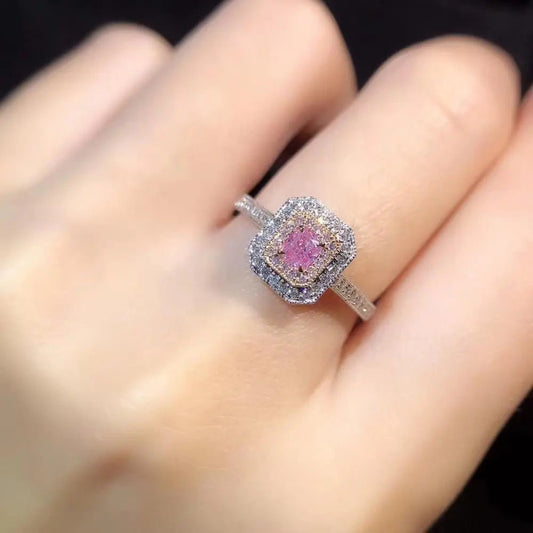 Natural Pink Diamond Ring - Uniquely You Online - Ring