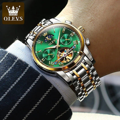 OLEVS 6617 Automatic Crown Watch - Uniquely You Online - Watch