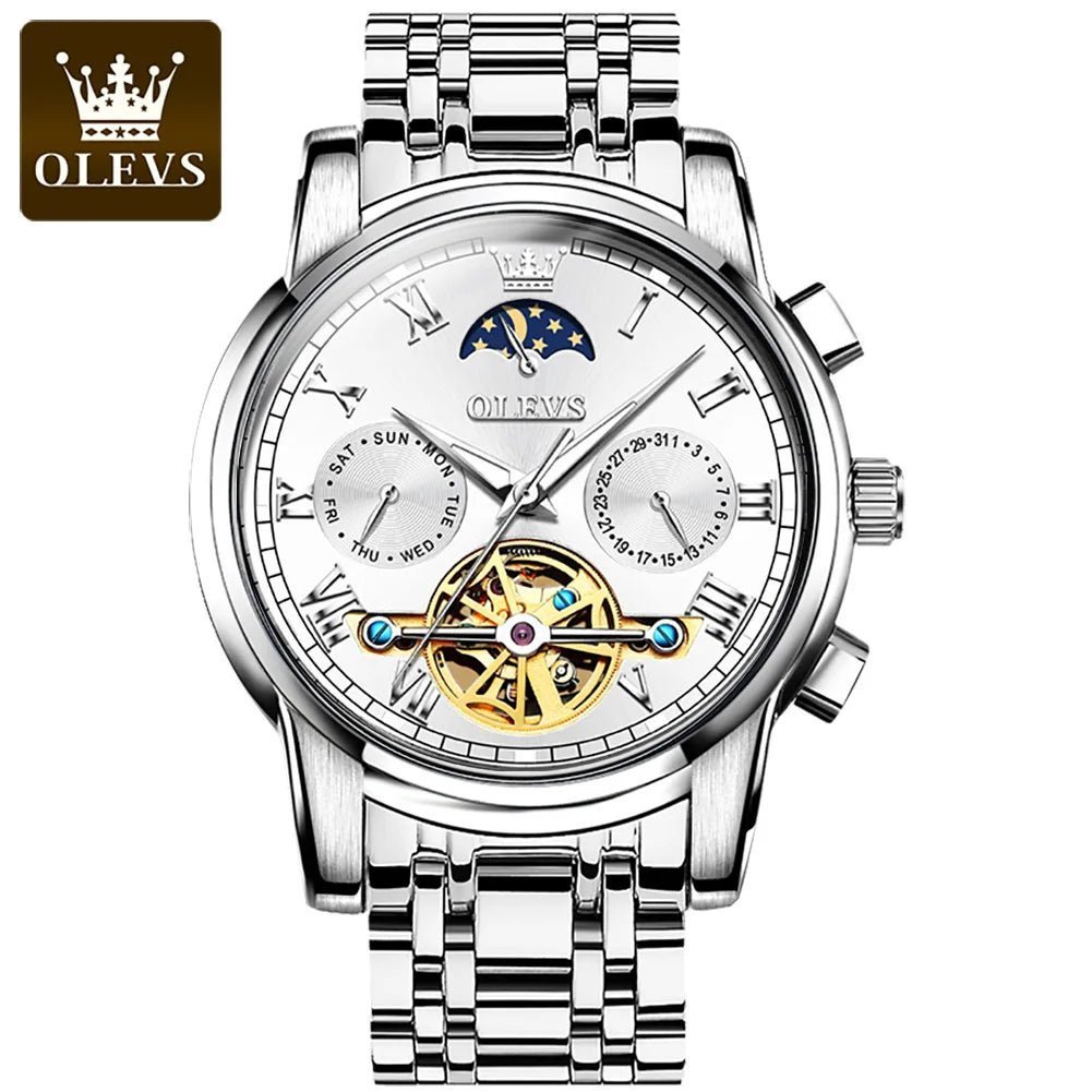 OLEVS 6617 Automatic Crown Watch - Uniquely You Online - Watch