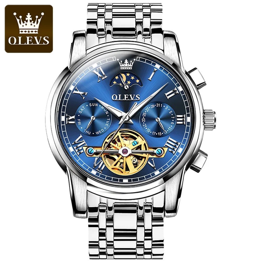 OLEVS 6617 Automatic Crown Watch - Uniquely You Online - Watch