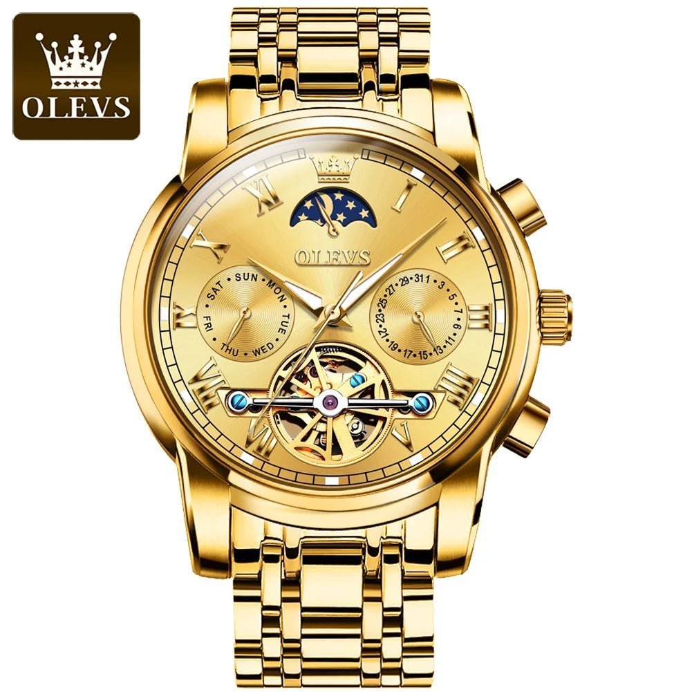 OLEVS 6617 Automatic Crown Watch - Uniquely You Online - Watch