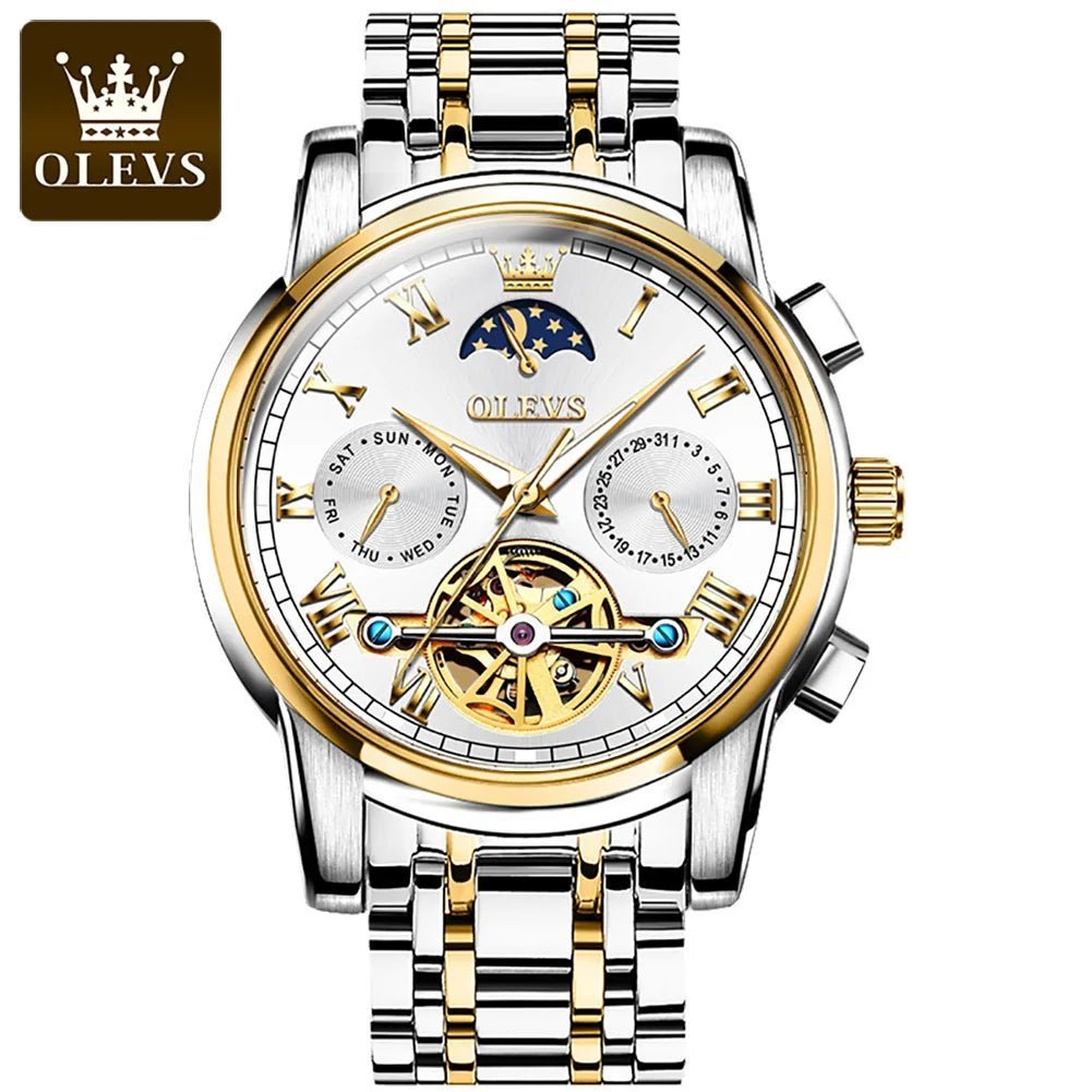 OLEVS 6617 Automatic Crown Watch - Uniquely You Online - Watch