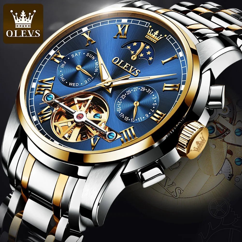 OLEVS 6617 Automatic Crown Watch - Uniquely You Online - Watch