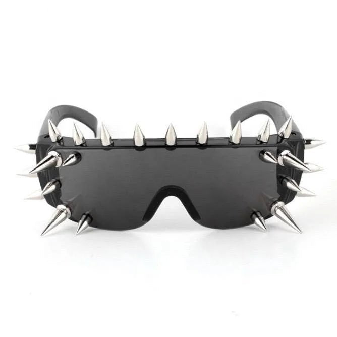 Oversized Metal Rivet Studded Sunglasses - Uniquely You Online - Sunglasses