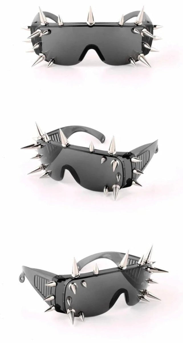 Oversized Metal Rivet Studded Sunglasses - Uniquely You Online - Sunglasses