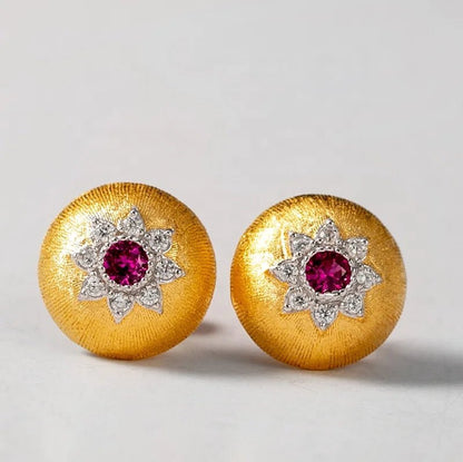 Palace Petal Stud Earrings - Uniquely You Online - Earrings