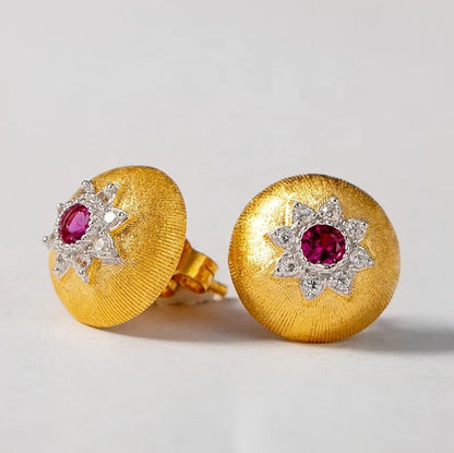 Palace Petal Stud Earrings - Uniquely You Online - Earrings