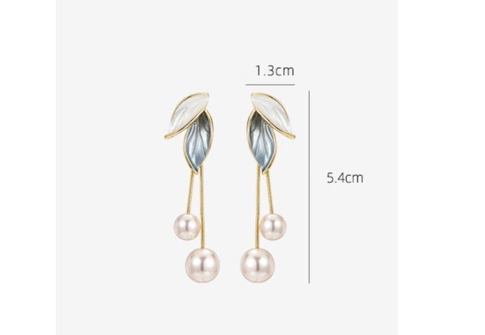 Pearl Butterfly 2-in-1 Earrings - Uniquely You Online - Earrings