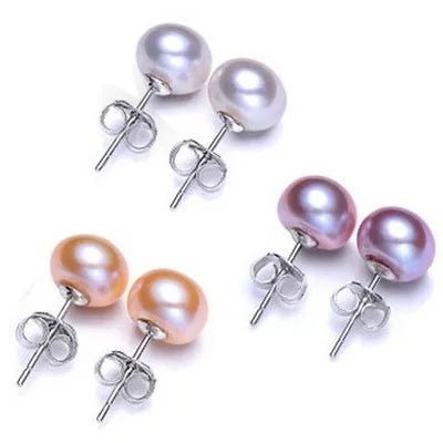 Pearl Stud Earrings - Uniquely You Online - Earrings