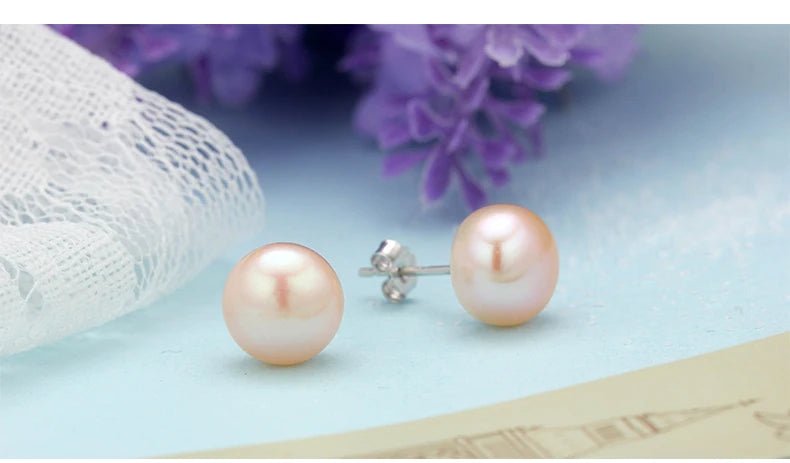 Pearl Stud Earrings - Uniquely You Online - Earrings