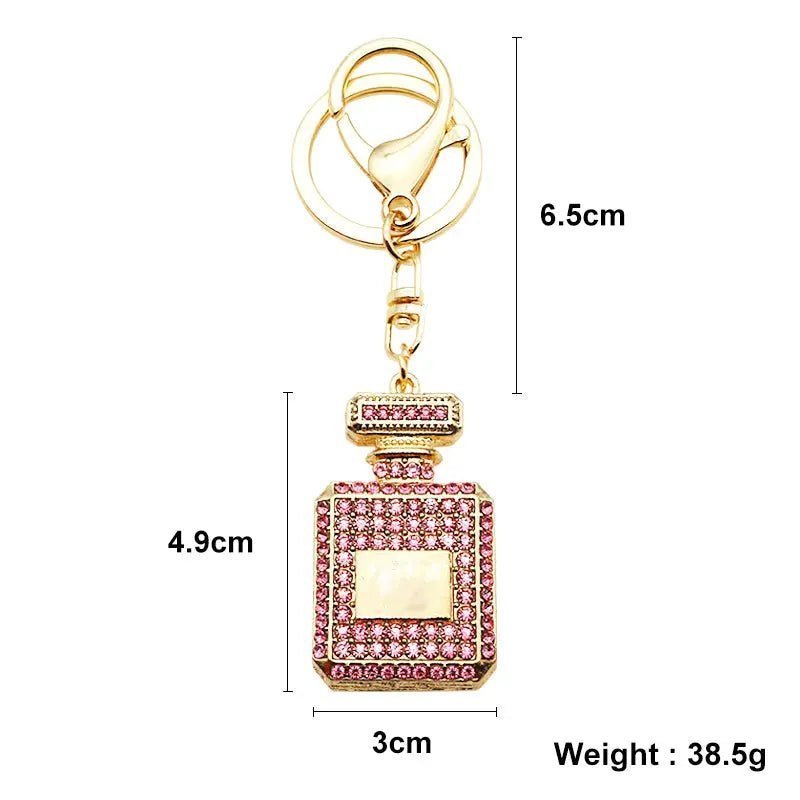 Perfume Bottle Bag Charm (variety) - Uniquely You Online - Bag Charm