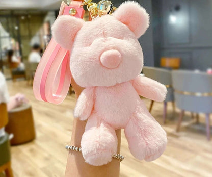 Plush Teddy Bear Bag Charm - Uniquely You Online - Bag Charm